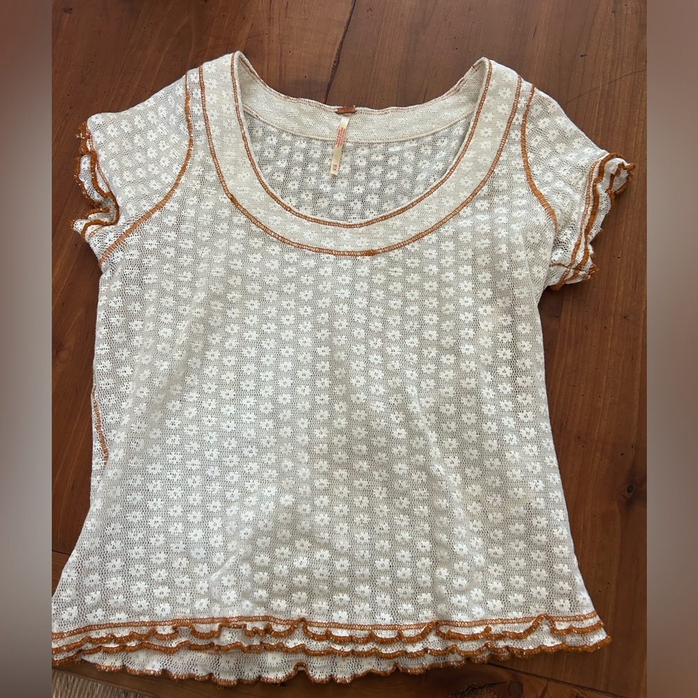 Free People Lace Top